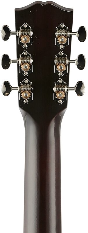 Gibson Historic 1936 Advanced Jumbo Acoustic Guitar (with Case), Vintage Sunburst, Headstock Straight Back