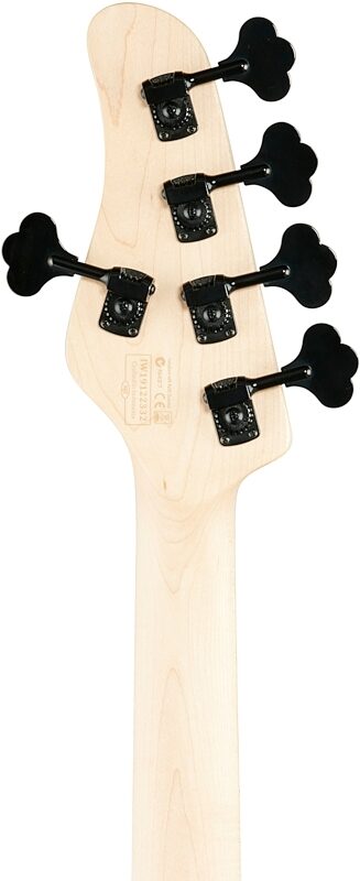 Schecter P-5 Bass Guitar, 5-String, 3 Tone Sunburst, Headstock Straight Back