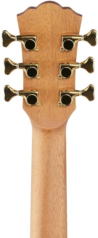 Washburn Bella Tono Elegante S24S Acoustic Guitar, Natural, Headstock Straight Back