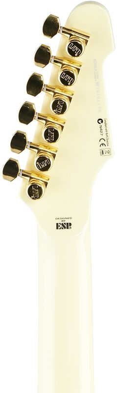 ESP LTD Phoenix-1000 Electric Guitar, Vintage White, Blemished, Headstock Straight Back
