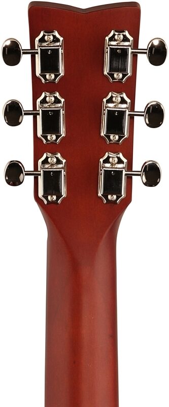 Yamaha JR2 3/4-Size Folk Acoustic Guitar (with Gig Bag), Tobacco Sunburst, Headstock Straight Back