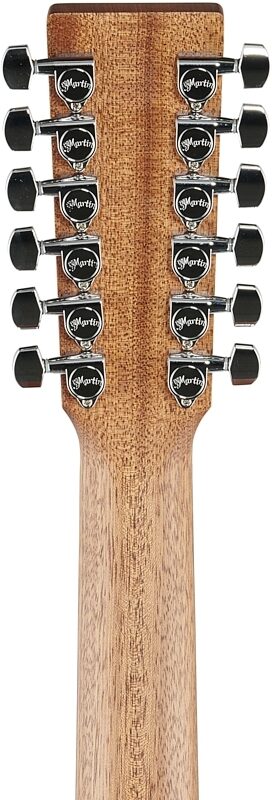 Martin D-X2E Acoustic-Electric Guitar, 12-String (with Gig Bag), New, Headstock Straight Back