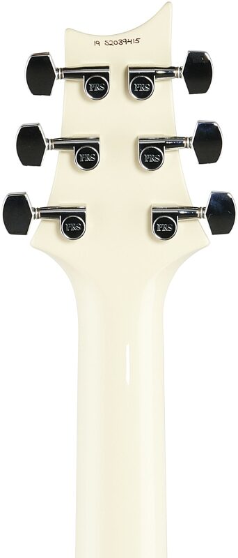 PRS Paul Reed Smith S2 Vela Semi-Hollowbody Electric Guitar (with Gig Bag), Antique White, Headstock Straight Back