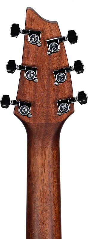 Breedlove ECO Discovery S Concert CE Acoustic-Electric Guitar, Edgeburst, Headstock Straight Back