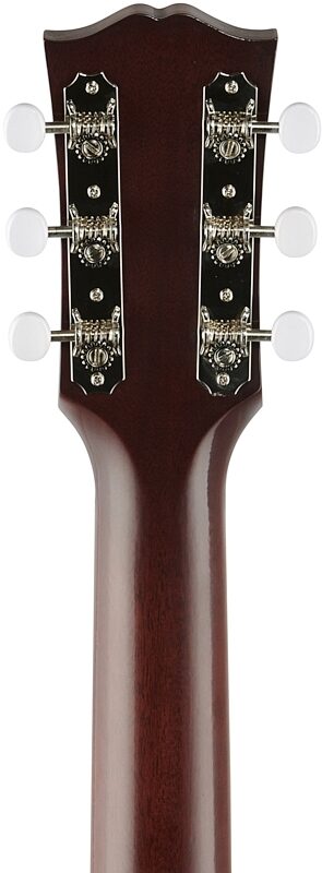 Gibson Custom 1942 Banner LG-2 VOS Acoustic Guitar (with Case), Vintage Sunburst, Headstock Straight Back