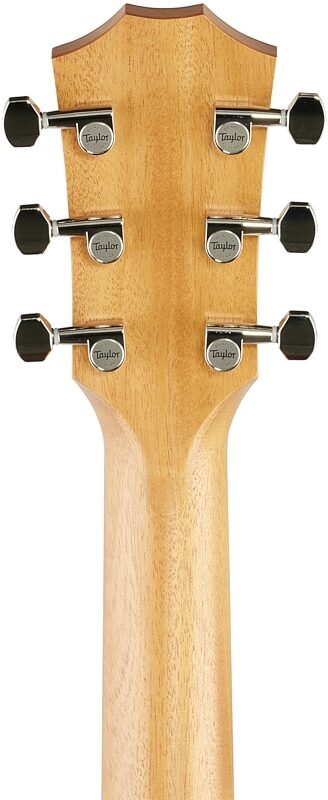 Taylor GTe Grand Theater Acoustic-Electric Guitar (with Hard Bag), Urban Ash, Headstock Straight Back