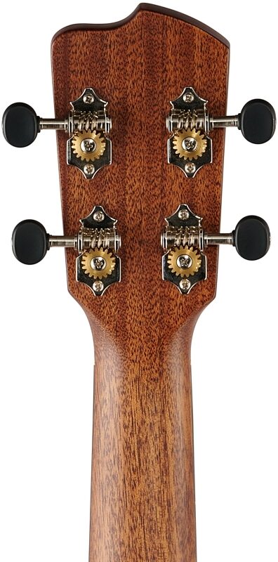 Breedlove ECO Luau Exotic S Concert Acoustic-Electric Ukulele, Natural Shadow, Headstock Straight Back