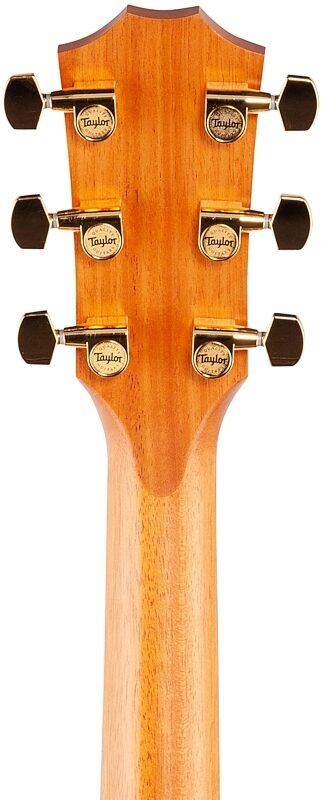 Taylor 214ce Koa Deluxe GA Acoustic-Electric Guitar, Left-Handed (with Case), New, Headstock Straight Back