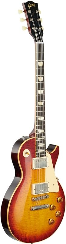 Gibson Custom 1959 Les Paul Standard Murphy Lab Ultra Light Aged Electric Guitar (with Case), Factory Burst, Serial Number 91278, Body Left Front