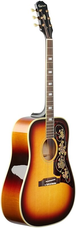 Epiphone USA Frontier Acoustic-Electric Guitar (with Case), Frontier Burst, Serial Number 20151071, Body Left Front