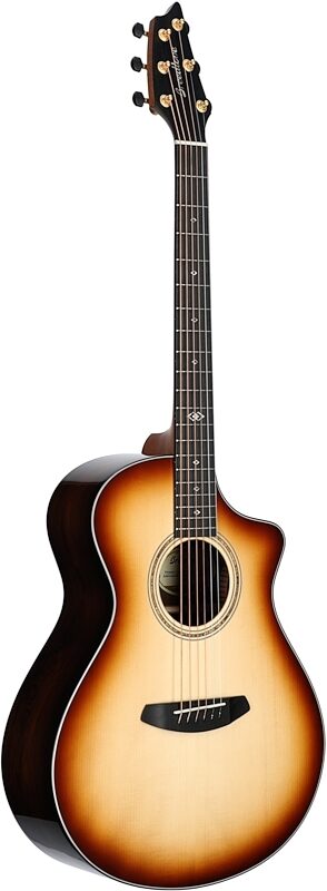 Breedlove Limited Edition Premier Concert Brazilian Rosewood CE Acoustic-Electric Guitar (with Case), New, Serial Number 26515, Body Left Front