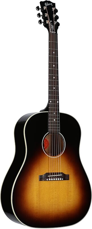 Gibson Slash J-45 Acoustic-Electric Guitar (with Case), November Burst, Serial Number 23071101, Body Left Front