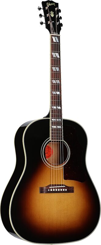 Gibson Southern Jumbo Original Acoustic-Electric Guitar (with Case), Vintage Sunburst, Serial Number 22002005, Body Left Front