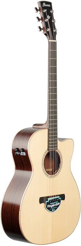 Ibanez Fingerstyle Series ACFS580 Acoustic-Electric Guitar (with Case), New, Body Left Front