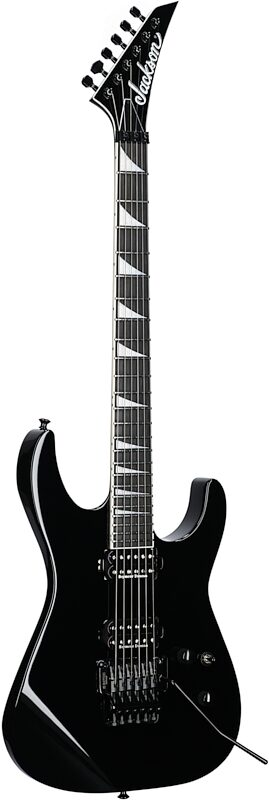 Jackson MJ Series Soloist SL2 Electric Guitar (with Case), Gloss Black, USED, Blemished, Body Left Front