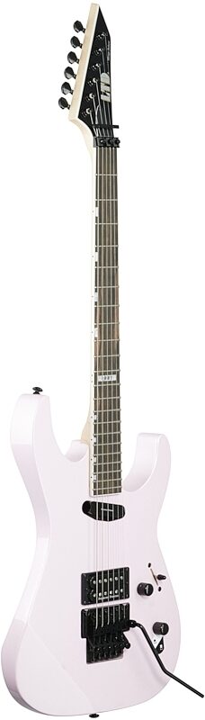 ESP LTD Mirage Deluxe 87 Electric Guitar, Pearl Pink, Body Left Front