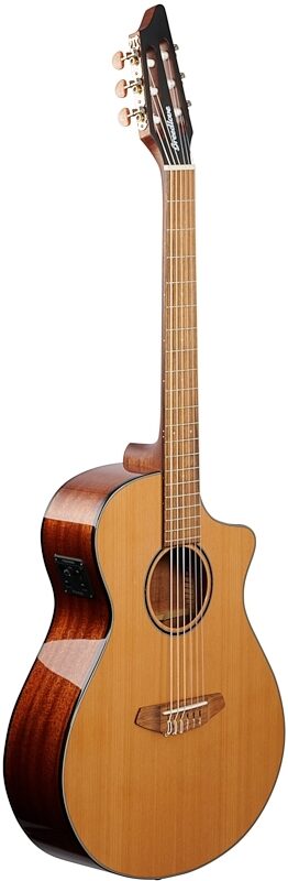 Breedlove ECO Discovery S Concert Nylon CE Cedar Acoustic-Electric Guitar, New, Body Left Front