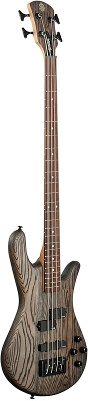 Spector NS Pulse 4-String Electric Bass, Charcoal Gray, Body Left Front