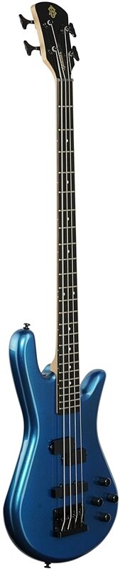 Spector Performer 4 Electric Bass, Metallic Blue Gloss, Body Left Front