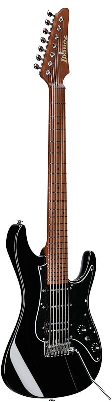 Ibanez Prestige AZ24047 7-String Electric Guitar (with Case), Black, Body Left Front