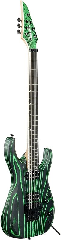 Jackson Pro Dinky DK2 Mod Ash FR7 Electric Guitar, 7-String, Bake Green, Body Left Front