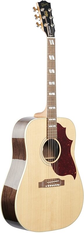 Gibson Hummingbird Studio Walnut Acoustic-Electric Guitar (with Case), Antique Natural, Body Left Front