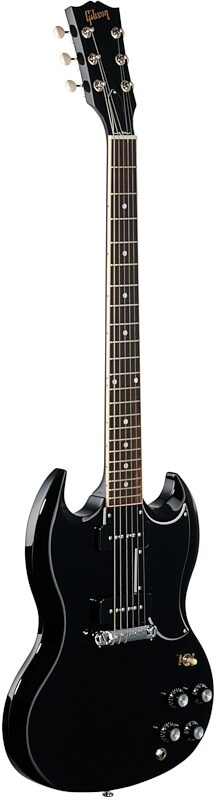 Gibson SG Special Electric Guitar (with Case), Ebony, Body Left Front