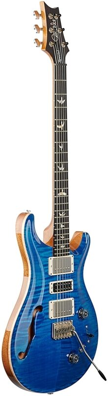 PRS Paul Reed Smith Special Semi-Hollow Limited Edition Electric Guitar (with Case), Aquamarine, Body Left Front