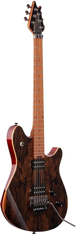 EVH Eddie Van Halen Wolfgang Standard Exotic Electric Guitar, with Maple Fingerboard, Natural, USED, Blemished, Body Left Front