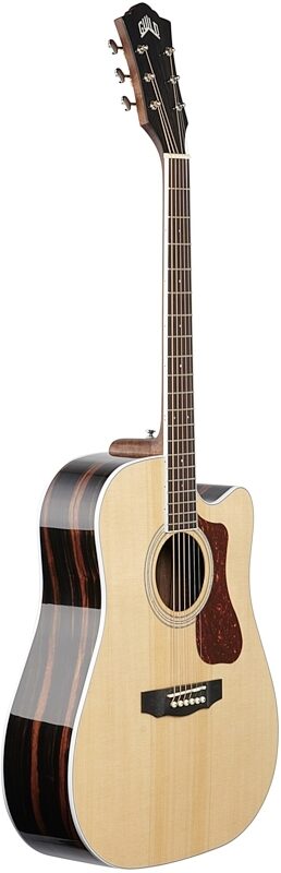 Guild D-260CE Deluxe Dreadnought Cutaway Acoustic-Electric Guitar, New, Body Left Front