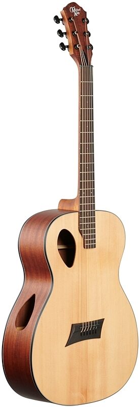 Michael Kelly Prelude Port OM Acoustic Guitar, Natural, Body Left Front