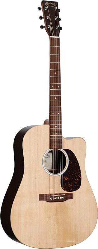Martin DC-X2E Dreadnought Acoustic-Electric Guitar (with Gig Bag), Rosewood HPL Back and Sides, Body Left Front