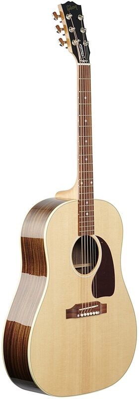 Gibson J-45 Studio Rosewood Acoustic-Electric Guitar (with Case), Antique Natural, Body Left Front