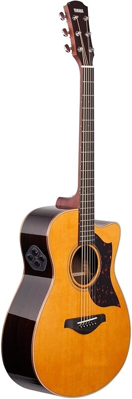 Yamaha AC3R ARE Acoustic-Electric Guitar (with Gig Bag), Vintage Natural, Body Left Front