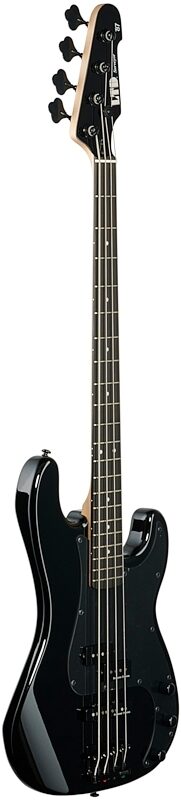 ESP LTD Surveyor 87 Electric Bass, Black, Body Left Front