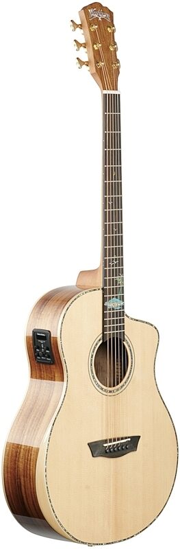 Washburn Bella Tono Allure SC56S Acoustic-Electric Guitar, New, Body Left Front