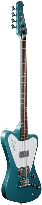 Gibson Non-Reverse Thunderbird Electric Bass (with Case), Pelham Blue, Body Left Front