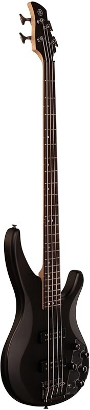 Yamaha TRBX504 Electric Bass, Transparent Black, Body Left Front