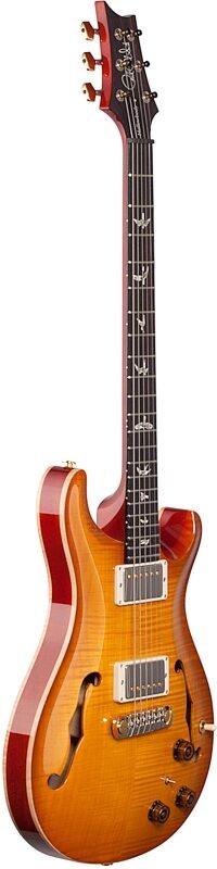 PRS Paul Reed Smith Hollowbody II 10-Top Electric Guitar (with Case), McCarty Sunburst, Body Left Front