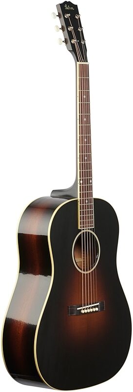 Gibson Custom Shop Historic 1934 Jumbo VOS Acoustic Guitar (with Case), Vintage Sunburst, Body Left Front