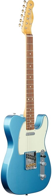 Fender Vintera '60s Telecaster Modified Electric Guitar, Pau Ferro Fingerboard (with Gig Bag), Lake Placid Blue, Body Left Front