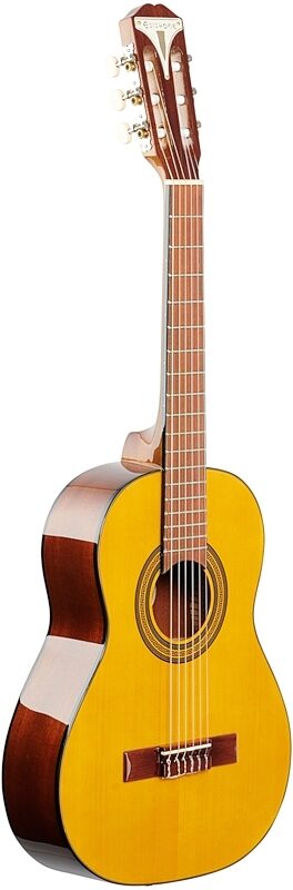 Epiphone PRO-1 Classic 3/4-Size Nylon-String Classical Acoustic Guitar, Natural, Body Left Front