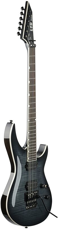 ESP LTD H3-1000FR Electric Guitar, See-Thru Black Sunburst, Body Left Front