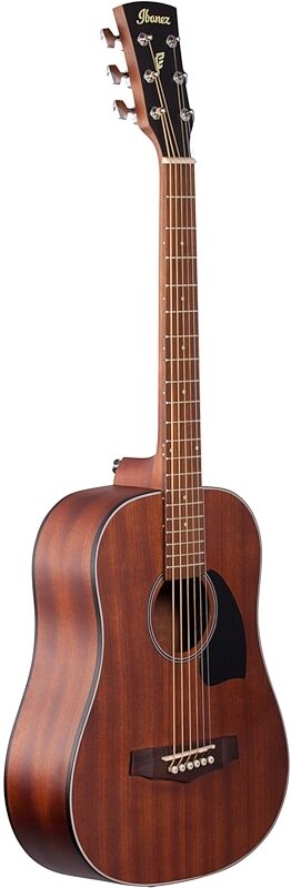Ibanez PF2MH Performance 3/4-Size Acoustic Guitar (with Gig Bag), Open Pore Natural, Body Left Front