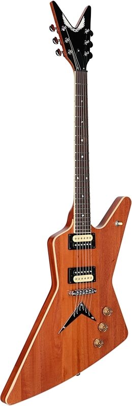 Dean '79 Z Electric Guitar, Natural Mahogany, Body Left Front