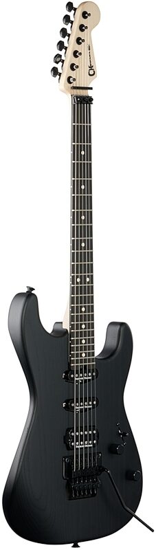 Charvel Pro-Mod San Dimas SD3 HSS Electric Guitar, Sassafras Black, USED, Blemished, Body Left Front