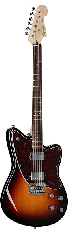 Squier Paranormal Toronado Electric Guitar, Laurel Fingerboard, 3-Color Sunburst, Body Left Front