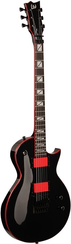 ESP LTD Gary Holt GH-600 Electric Guitar (with Case), Black, Body Left Front