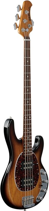 Ernie Ball Music Man StingRay Special HH Electric Bass (with Case), Burnt Ends, Body Left Front