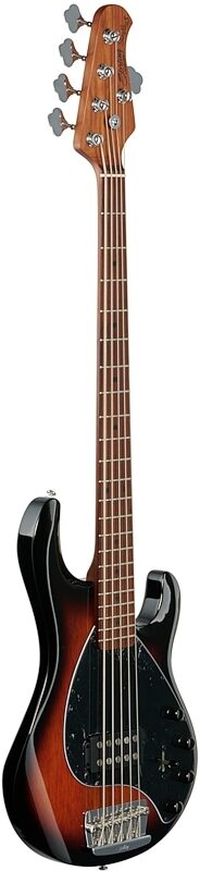 Sterling by Music Man Ray35 StingRay Electric Bass, Vintage Sunburst, Body Left Front